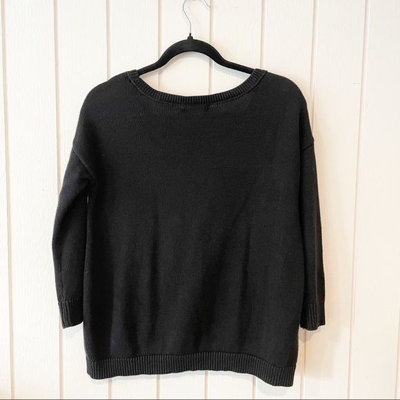 American Eagle Black and Pink Totes Amaze Sweater - Picture 6 of 6